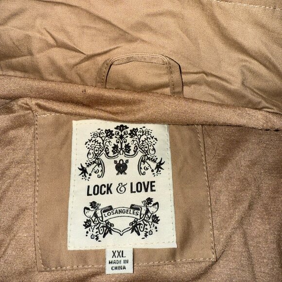 Women's Tan Jacket Size XXL - Picture 4 of 6